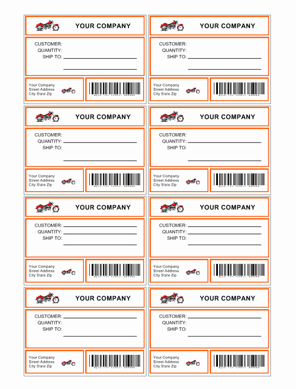 Free Shipping Label Template Awesome Shipping Label Template