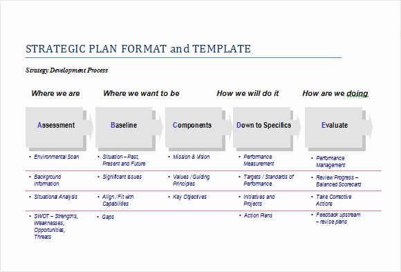 sample strategic plan