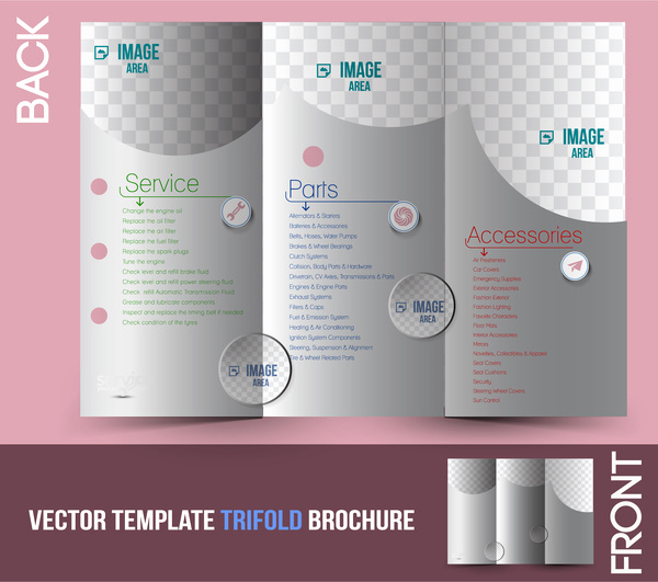 Free Tri Fold Brochure Templates Elegant Tri Fold Brochure Template Free Vector 16 992