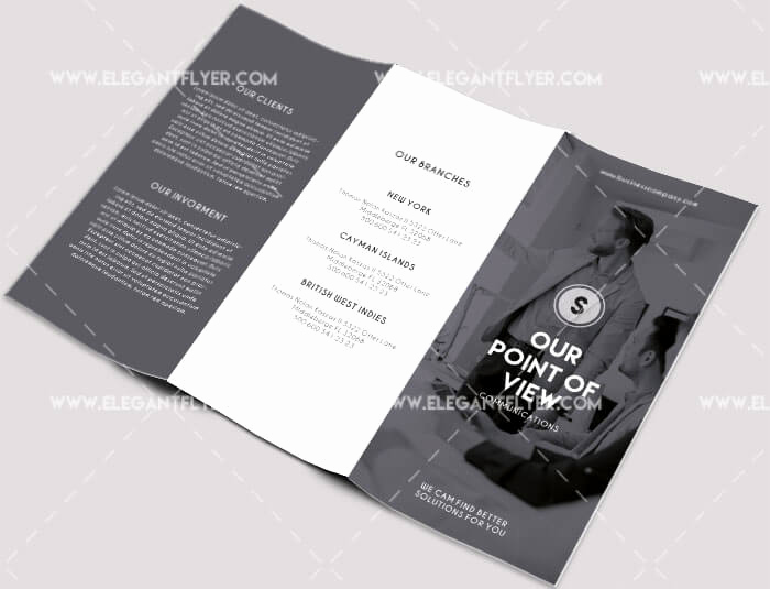 Free Tri Fold Brochure Templates Unique 40 Free Professional Tri Fold Brochures for Business