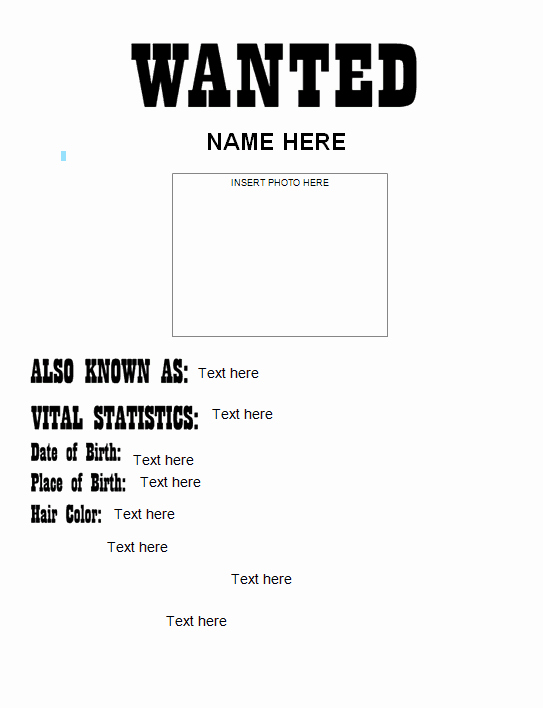 Free Wanted Poster Template Fresh 18 Free Wanted Poster Templates Fbi and Old West Free