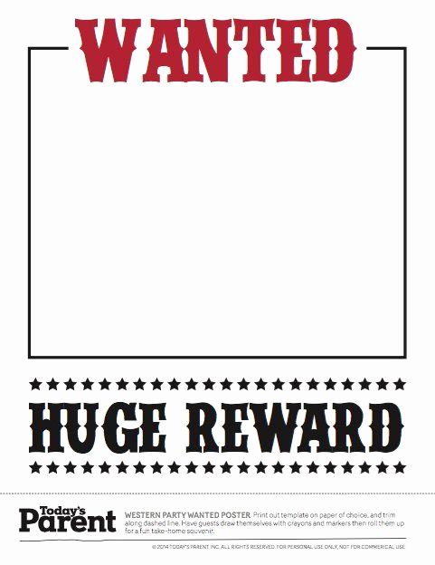 Free Wanted Poster Template Unique Wanted Poster Template Fbi and Old West Free