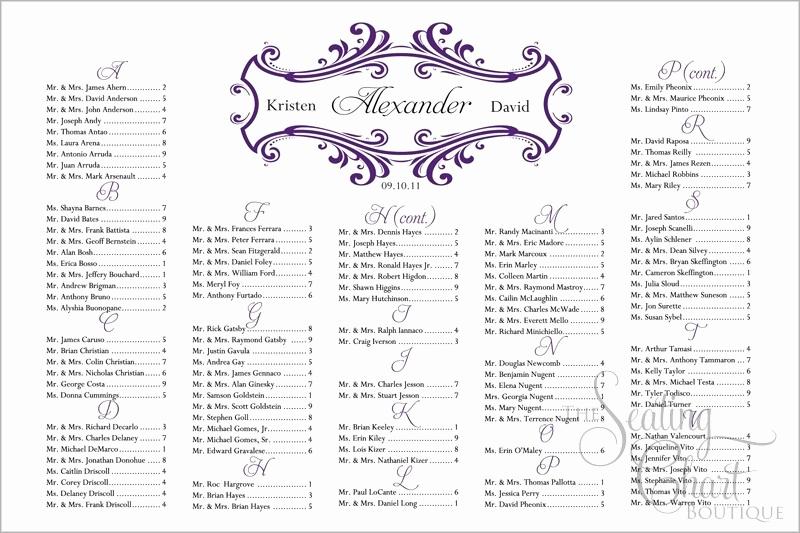 Free Wedding Seating Chart Template Luxury Wedding Seating Chart Templates Free