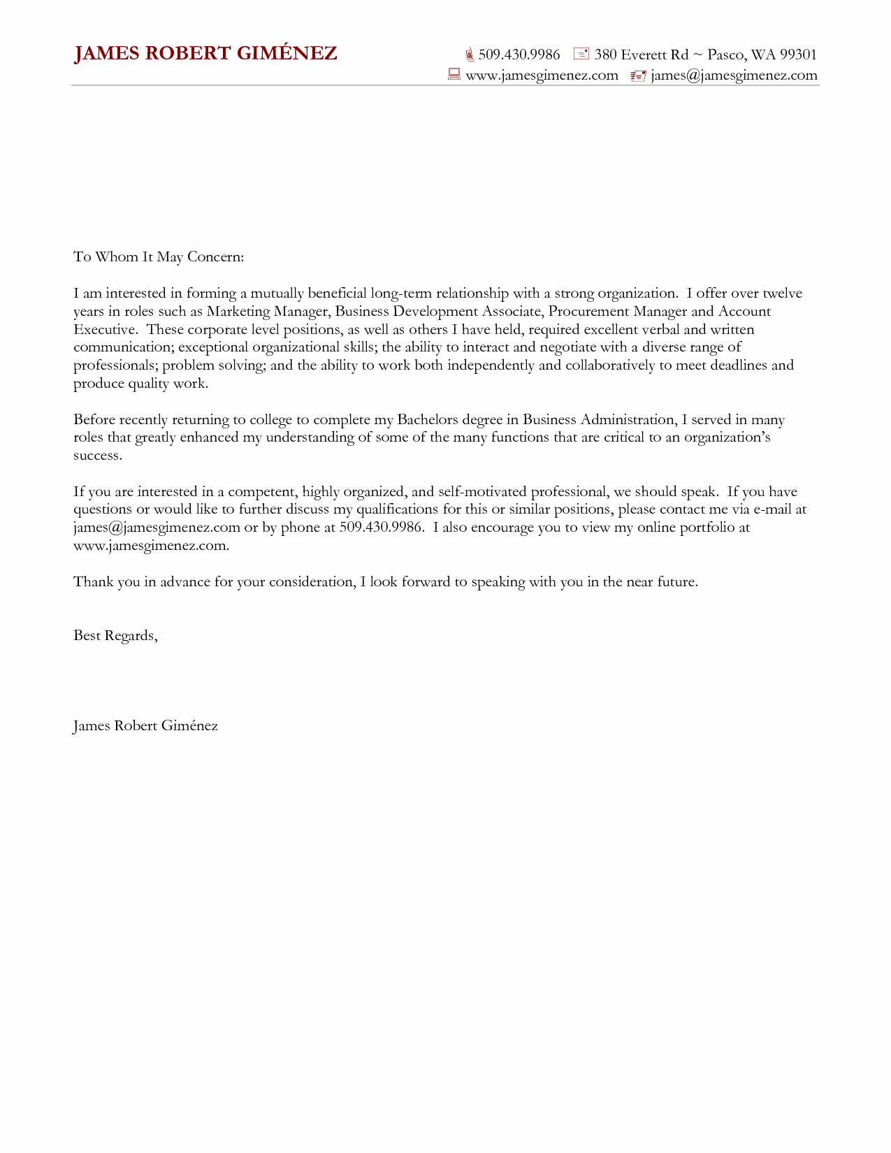 General Cover Letter Examples Unique Cover Letter for General Application Cover Letter