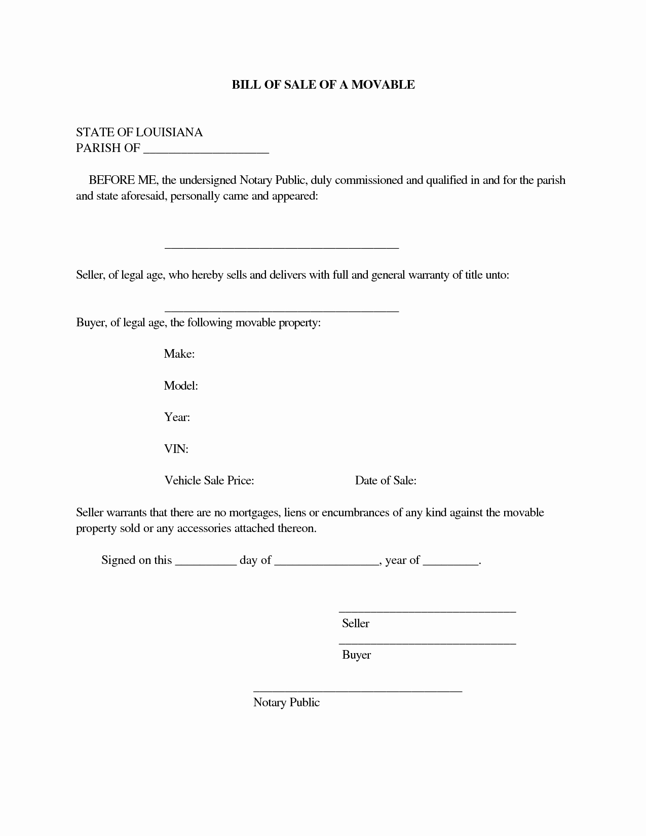 Generic Vehicle Bill Of Sale Best Of Free Printable Rv Bill Of Sale form form Generic