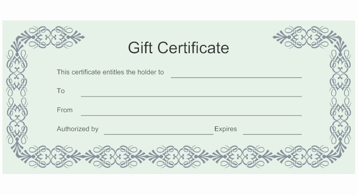 Gift Certificate Template Pdf Awesome 18 Gift Certificate Templates Excel Pdf formats
