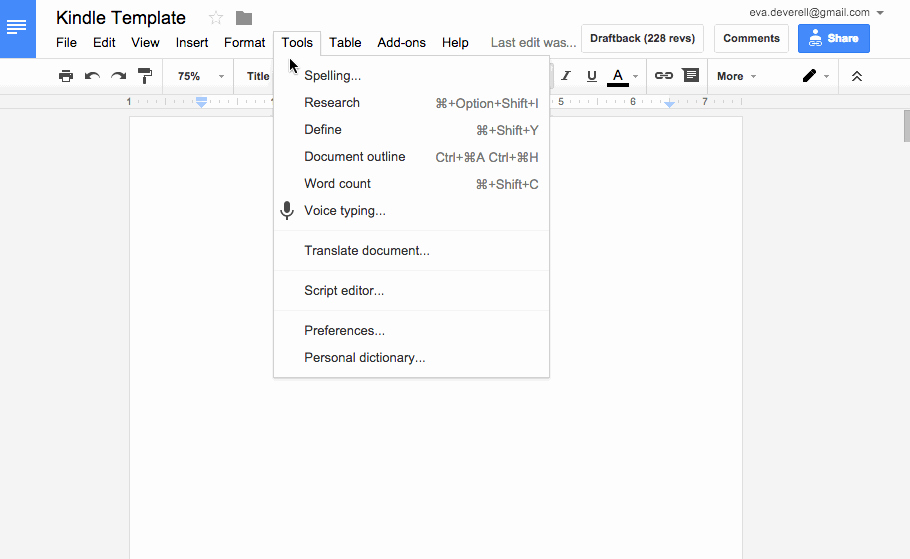 Google Docs Checklist Template Fresh the Ultimate Guide to Google Docs for Writers Workflow