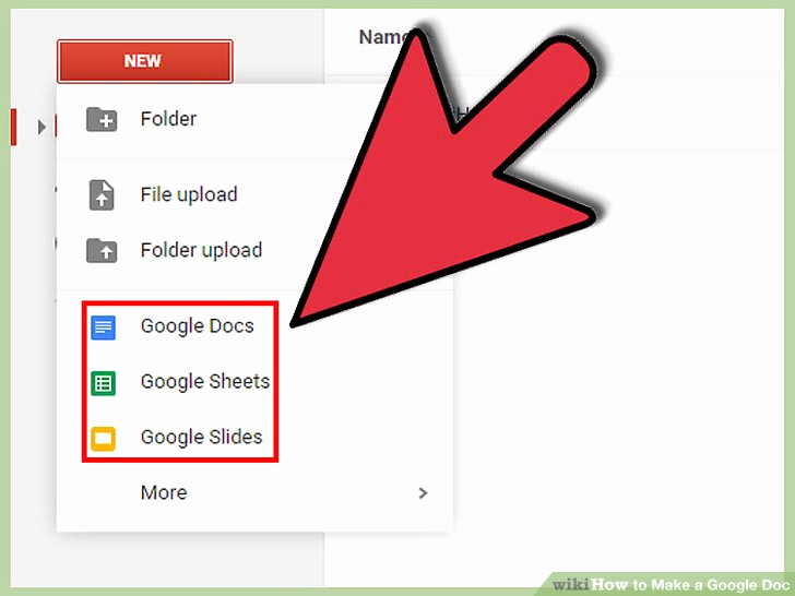 Google Docs Pamphlet Template New How to Make A Google Doc with Wikihow