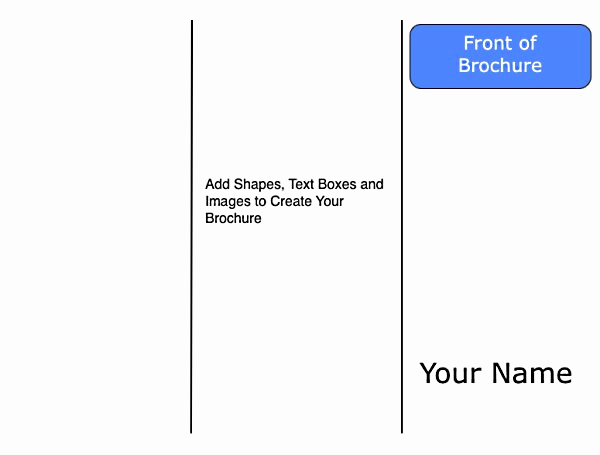 Google Docs Tri Fold Brochure Lovely Blank Brochure Template Google Docs