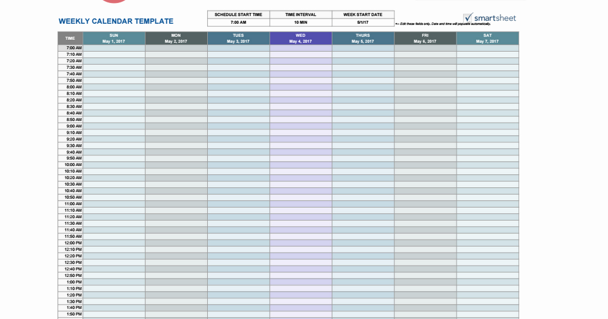 Google Sheets Schedule Template Luxury Weekly Calendar Template Google Sheets