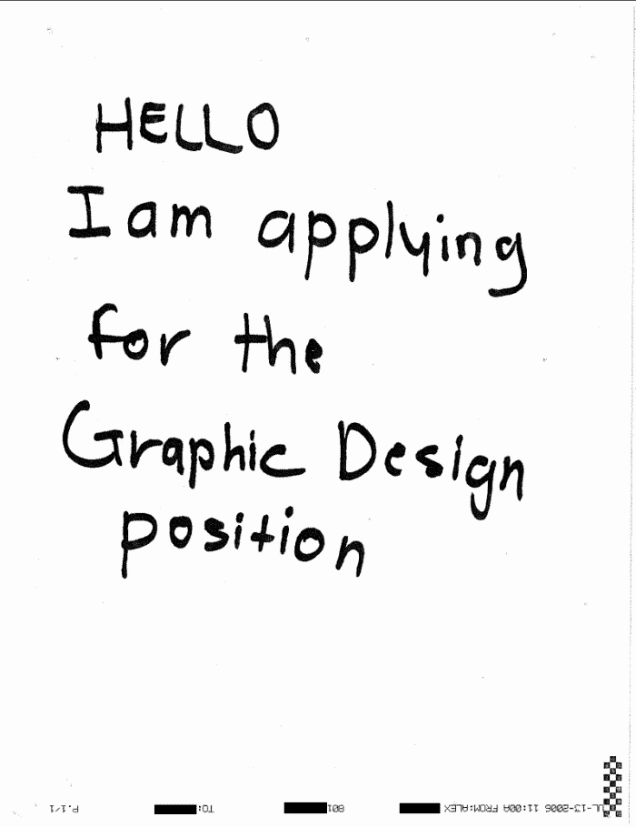 Graphic Design Cover Letter Examples Inspirational the Designer S Cover Letter Temporary Web Siter and