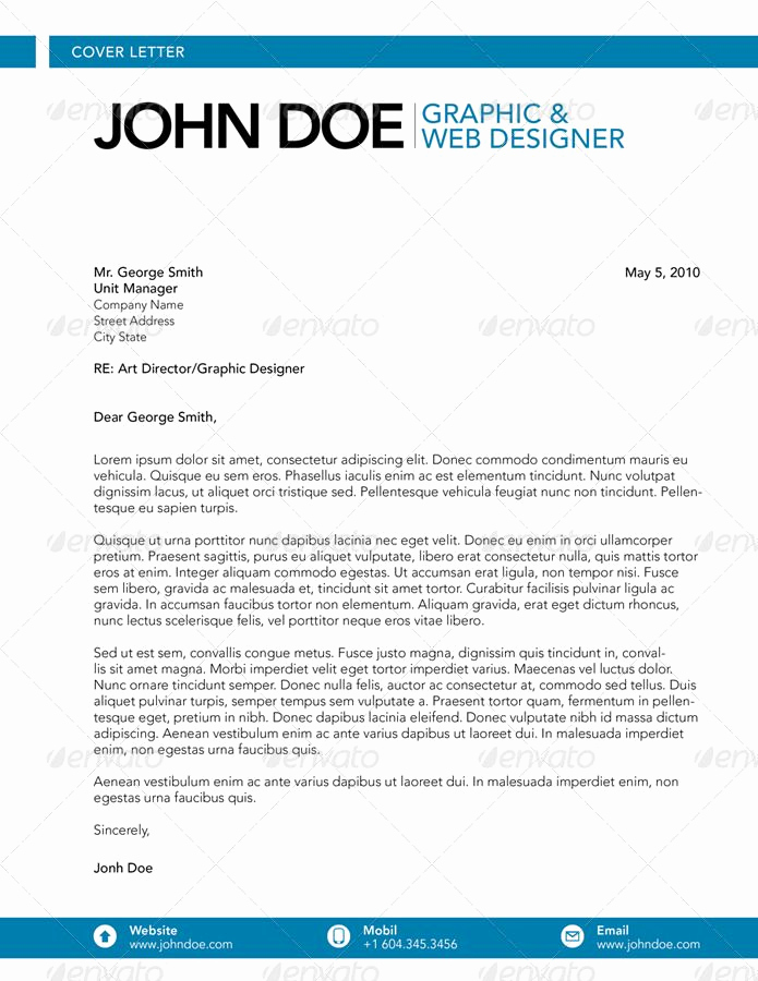 Graphic Design Cover Letter Examples Lovely Cover Letter Graphic &amp; Web Designer