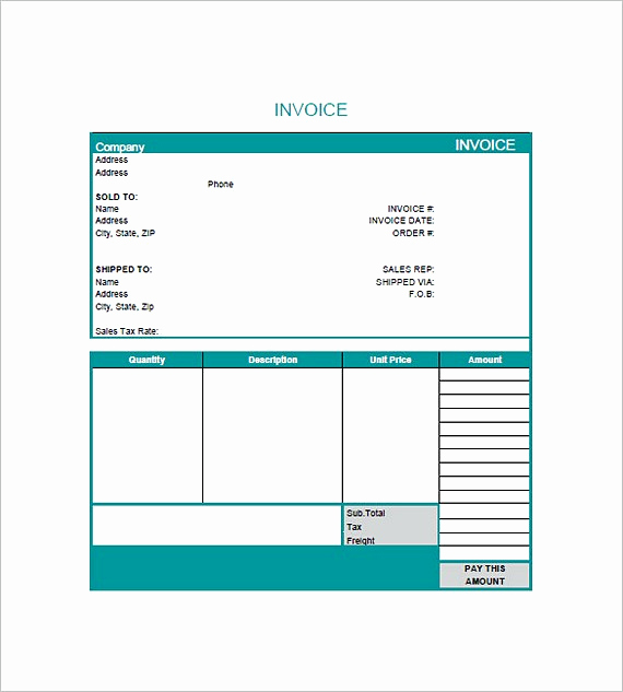 Graphic Design Invoice Template Awesome Graphic Design Invoice Template