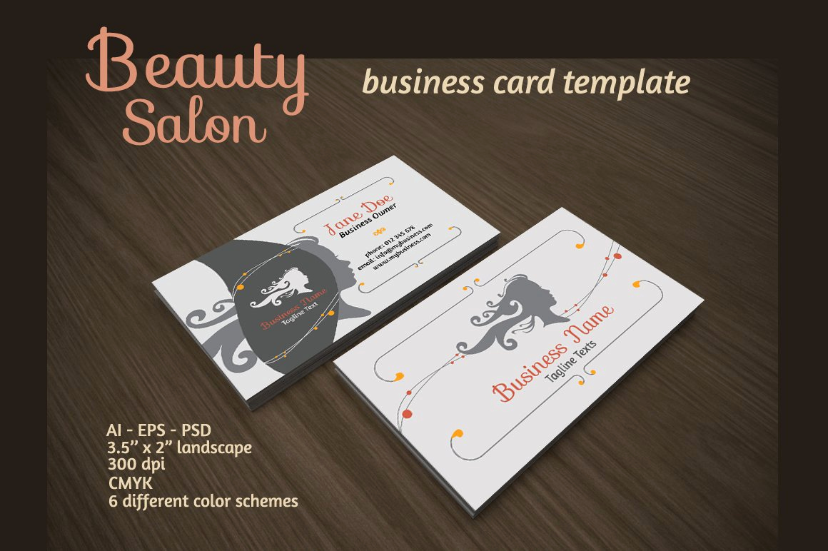 Hair Salon Buisness Cards Fresh Beauty Salon Business Card Business Card Templates