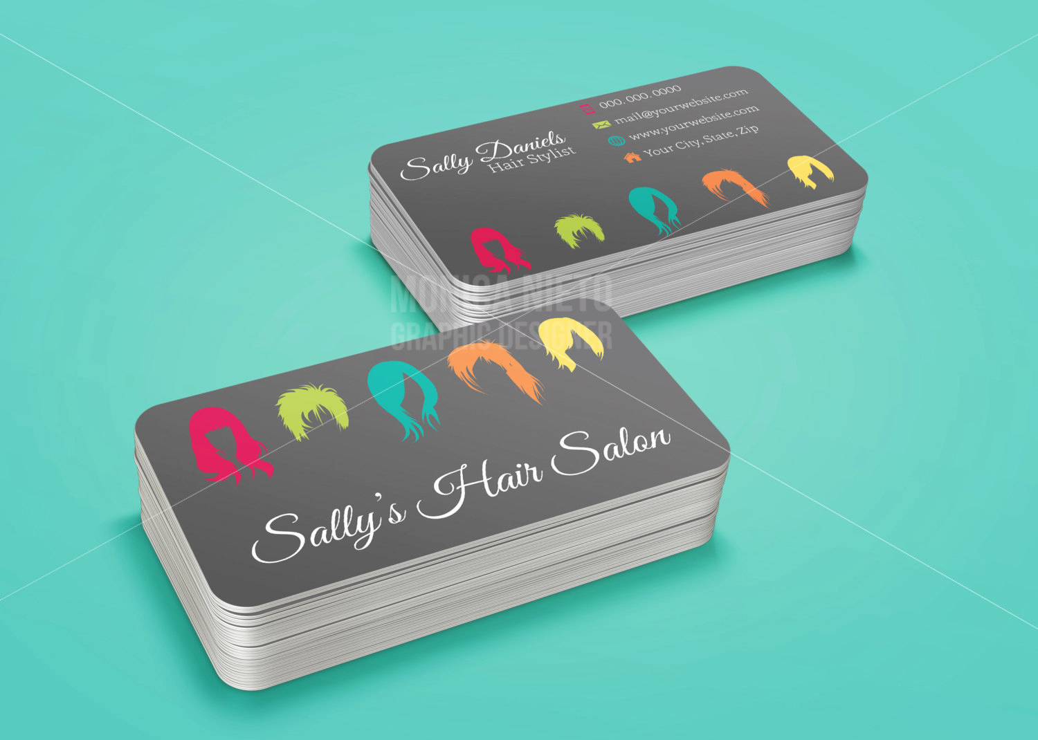 Hair Salon Business Cards New Printable Hair Salon Business Card Hair Stylist Business
