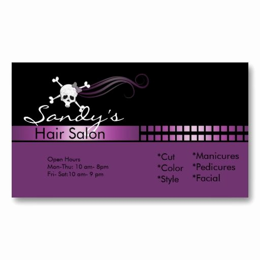 Hair Salons Business Cards Beautiful 17 Best Images About Hair Salon Business Cards On
