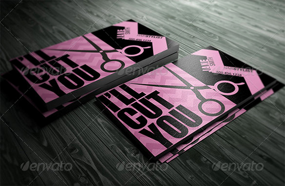 Hair Salons Business Cards Fresh 23 Pink Business Card Templates Ai Pages Psd