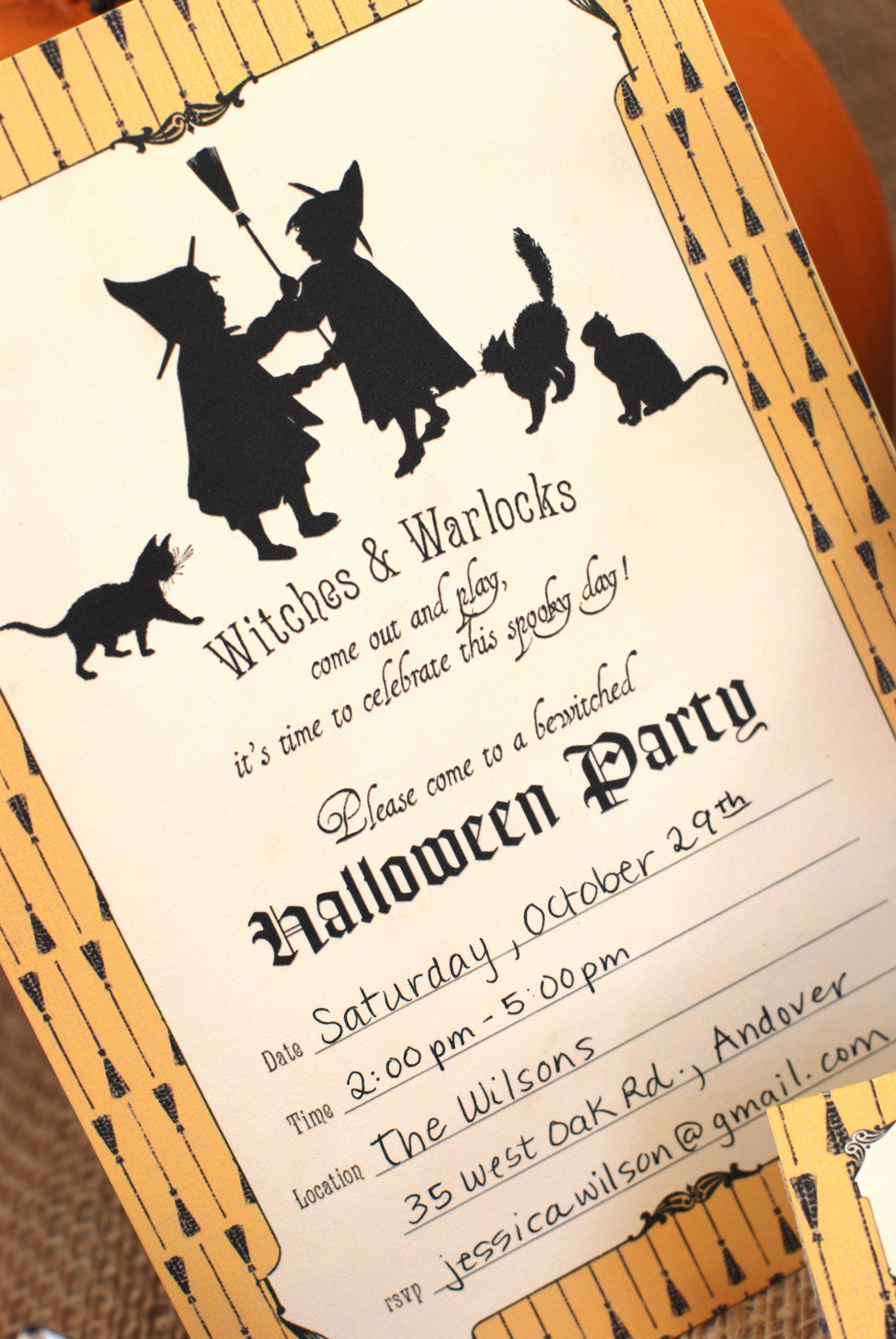 Halloween Birthday Party Invitations Lovely Free Halloween Party Printables From B Nute Productions