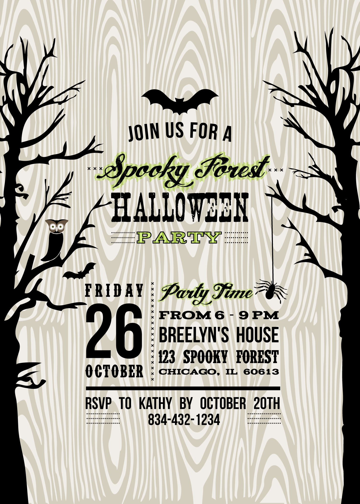 Halloween Party Invitation Templates New Lucas Halloween Party 2012 anders Ruff Custom Designs Llc