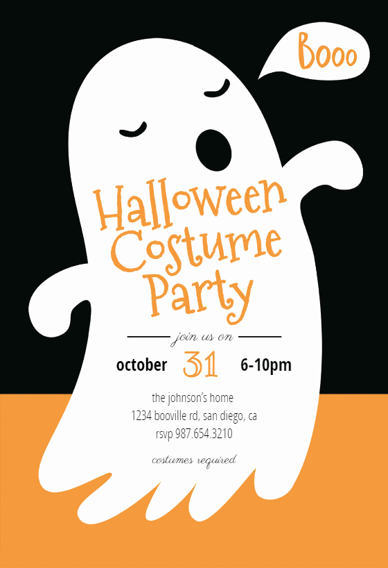 Halloween Party Invitations Template Fresh Boos Halloween Party Invitation Template Free