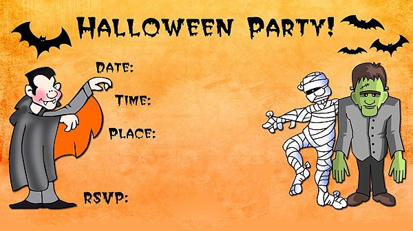 Halloween Party Invitations Template New 16 Awesome Printable Halloween Party Invitations