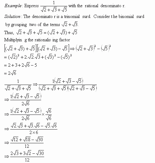 High School Geometry Worksheets Awesome Rationalize the Denominator Iv High School Mathematics