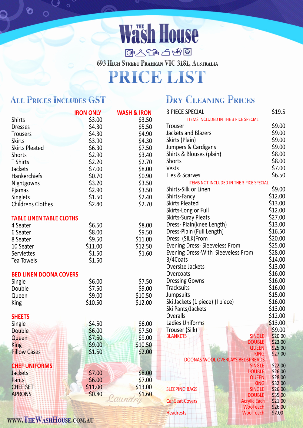Home Cleaning Services Price List Beautiful House Cleaning Services Prices List