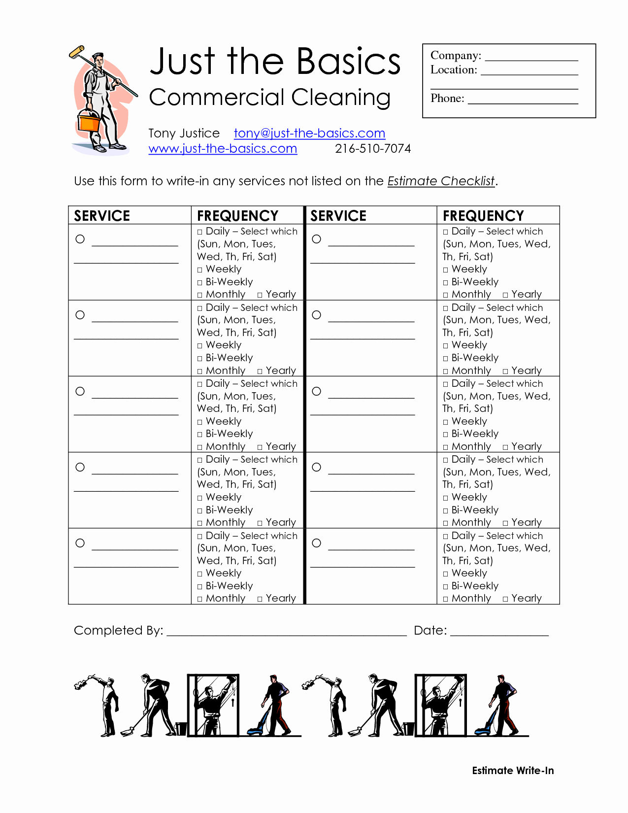 House Cleaning Checklist Template Fresh Mercial Cleaning Checklist Printable