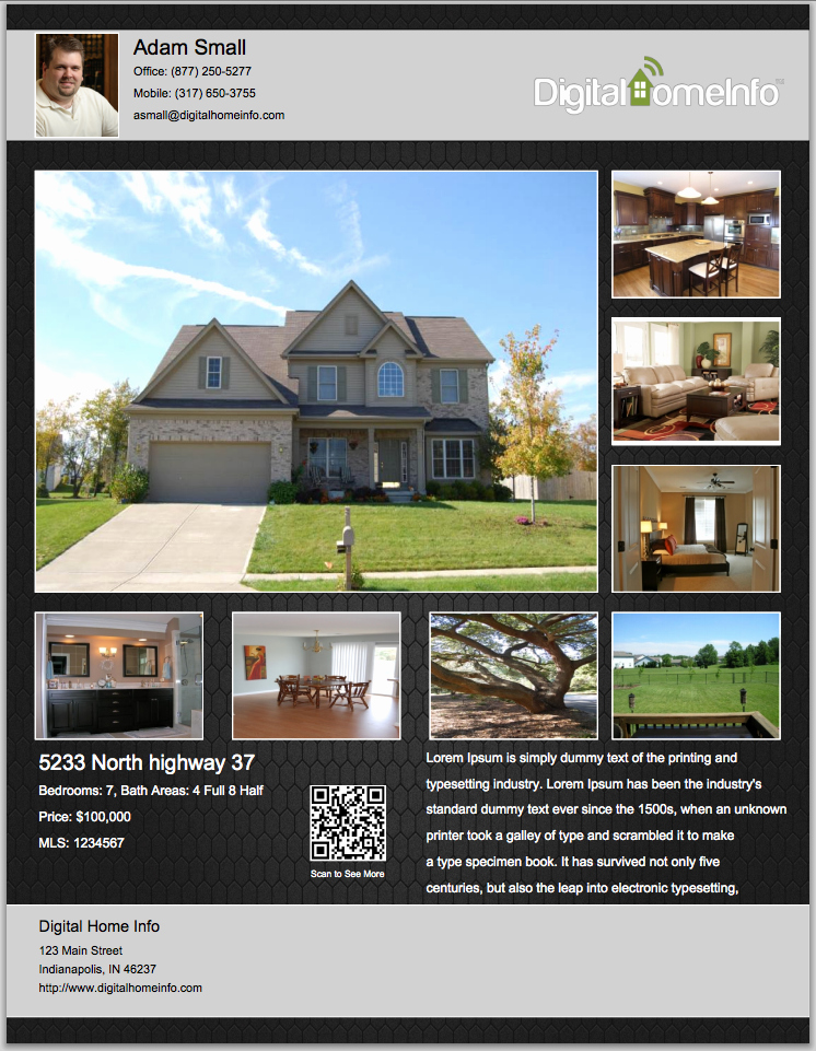 House for Sale Flyer Luxury 13 Real Estate Flyer Templates Excel Pdf formats