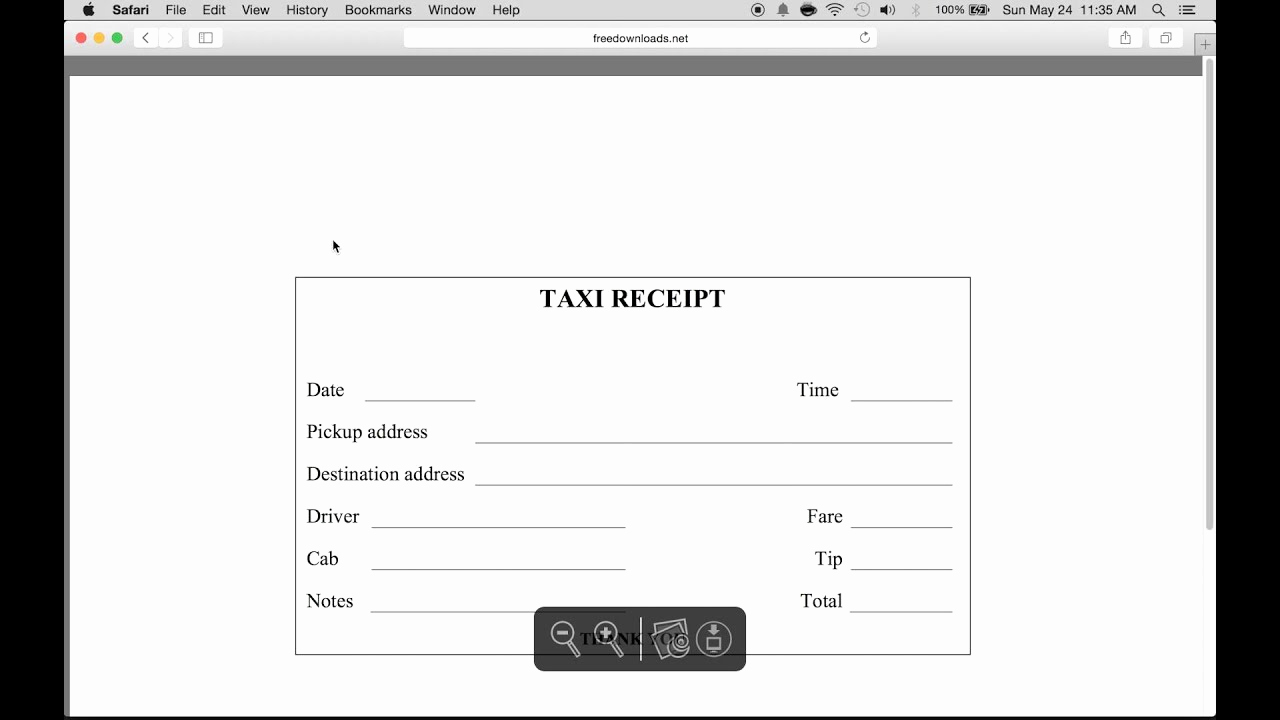 How to Make A Receipt Fresh How to Write A Taxi Receipt form