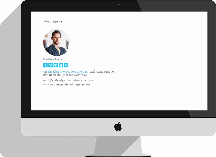 Html Email Signature Template Unique Make Your Own Custom HTML Email Signature with Email