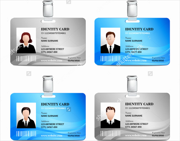 Id Card Template Word Best Of 32 Id Card Templates Word Psd Ai Pages
