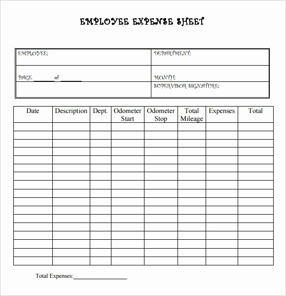 Income and Expense Worksheet Beautiful Expense Sheet Template 13 Download Free Documents for Pdf
