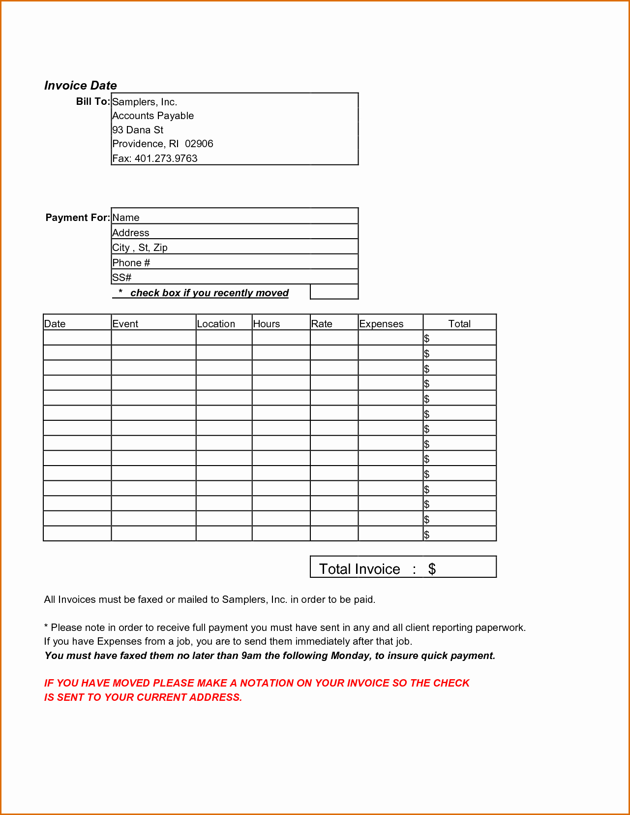 Independent Contractor Invoice Template Beautiful 10 Independent Contractor Invoice Template