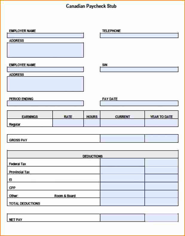 Independent Contractor Pay Stub Template Awesome 12 Pay Stub for Independent Contractor Template