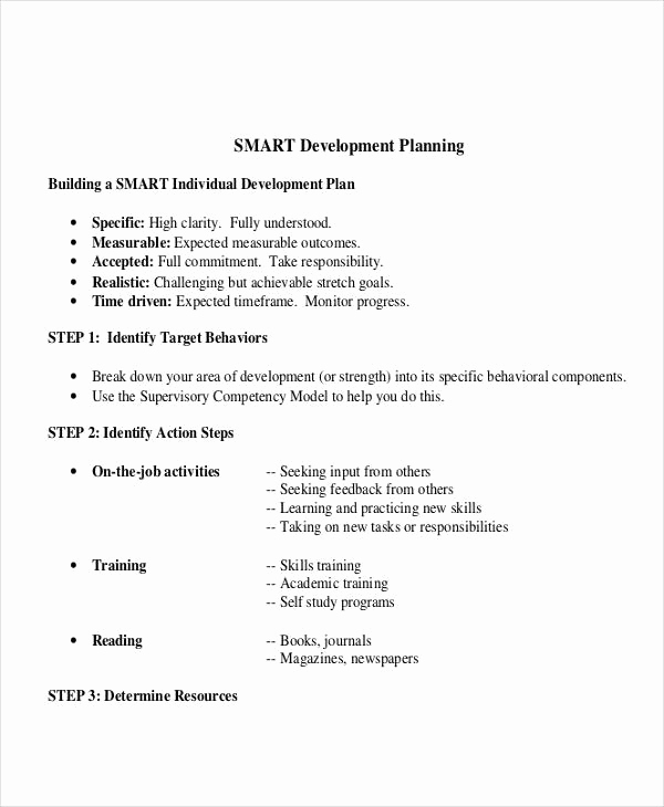 Individual Development Plan Examples Luxury 11 Individual Development Plan Examples &amp; Samples Pdf