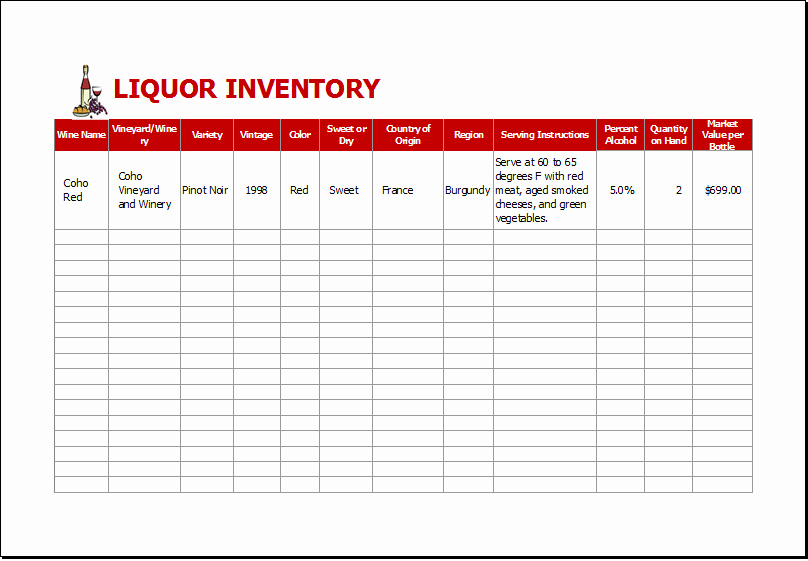Inventory Template Google Sheets Luxury 24 Free Inventory Templates for Excel and Word You Must Have