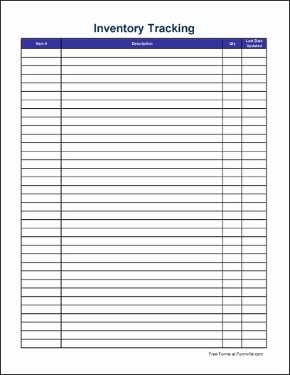Inventory Template Google Sheets New Free Printable Inventory Sheets