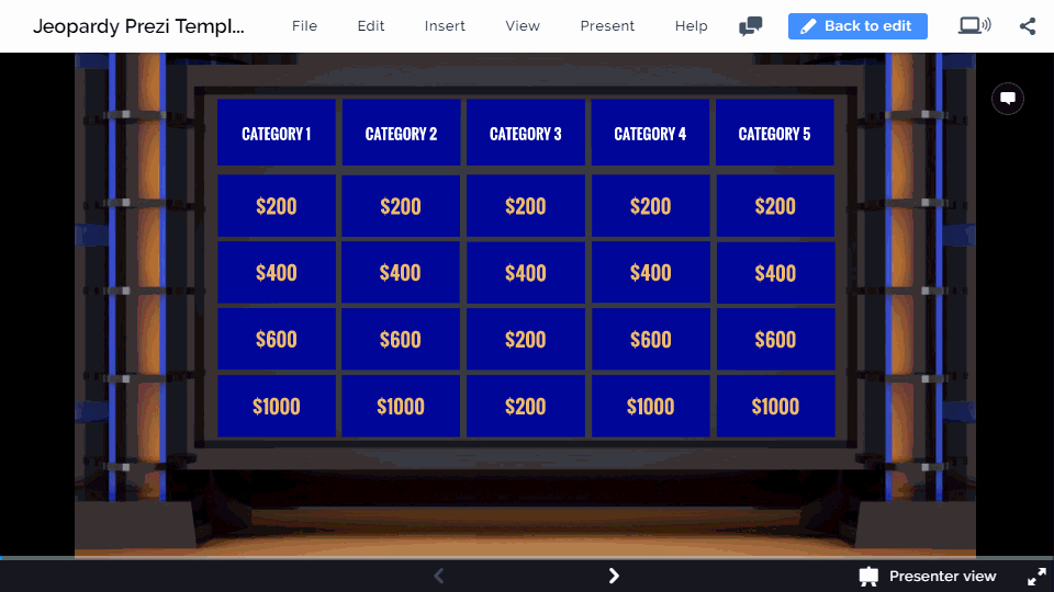 Jeopardy Powerpoint Template 5 Categories Inspirational Jeopardy Templates