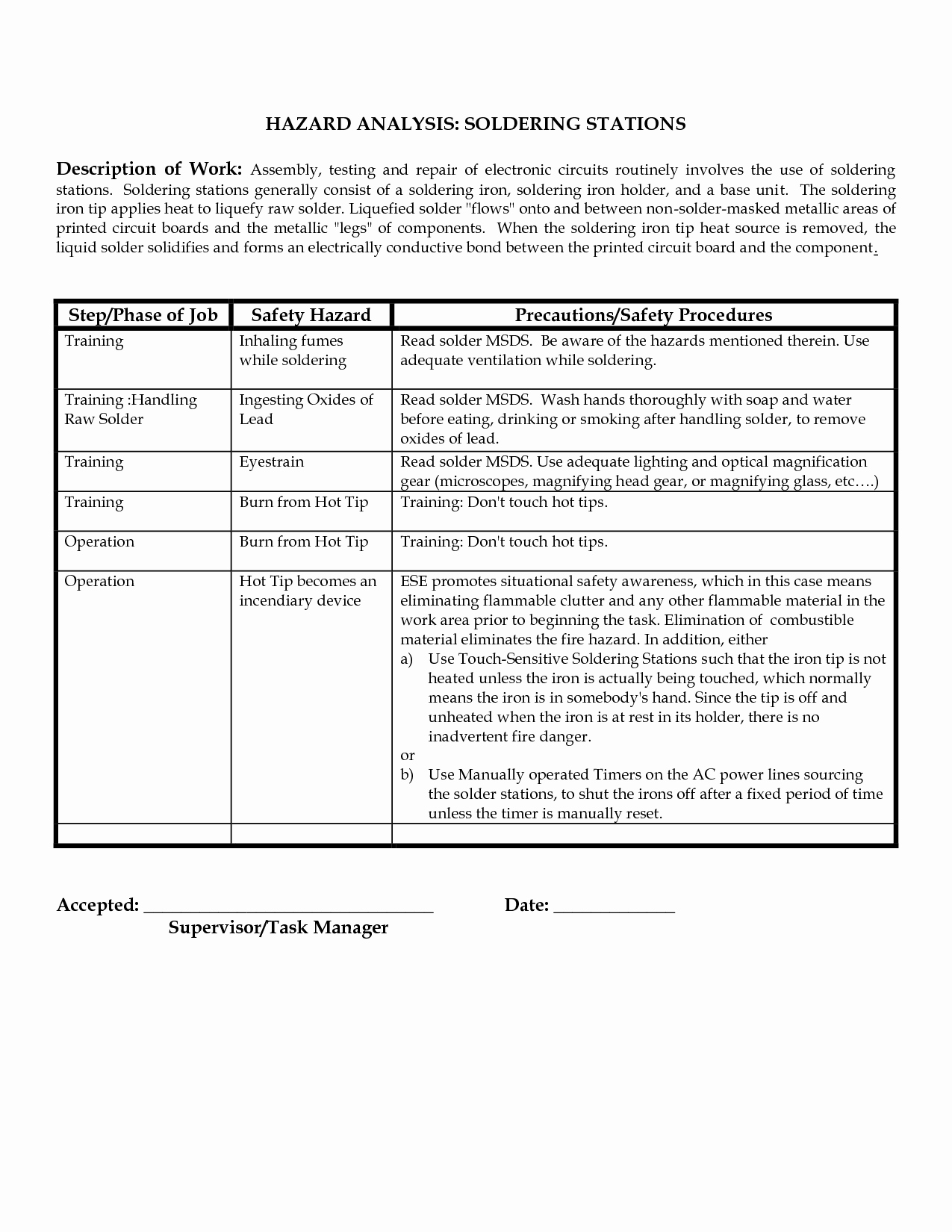 Job Safety Analysis form Fresh 11 Best Of Jsa Worksheet Template Job Demands