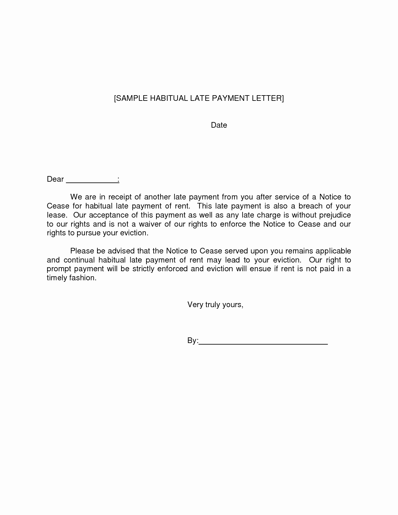 Late Rent Payment Letter Inspirational Best S Of Overdue Payment Letter Overdue Payment