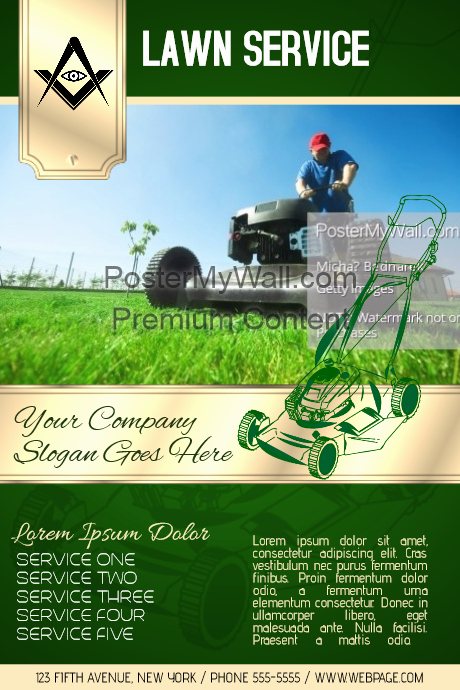 Lawn Care Flyer Template Best Of Lawn Service Business Pany Flyer Template