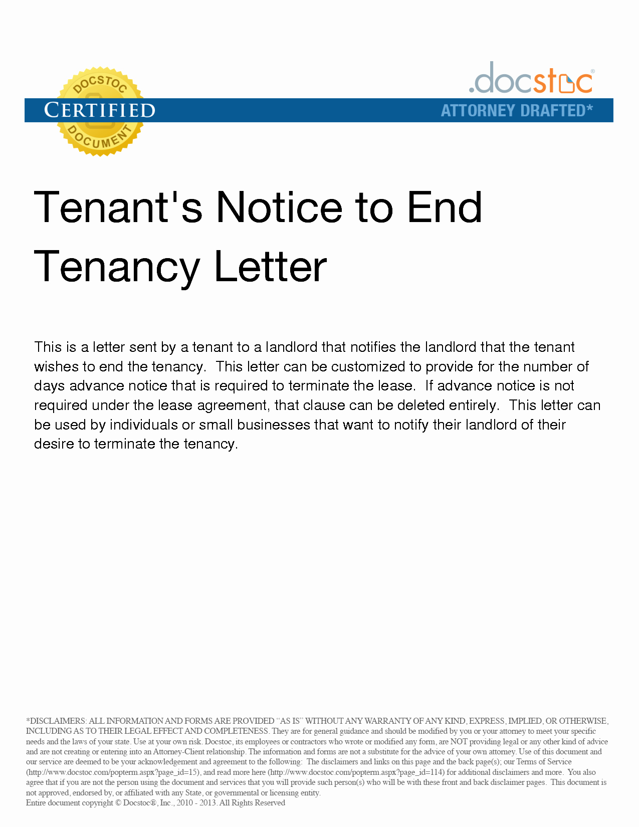 Lease Termination Letter to Tenant Fresh Notice Template Category Page 3 Efoza