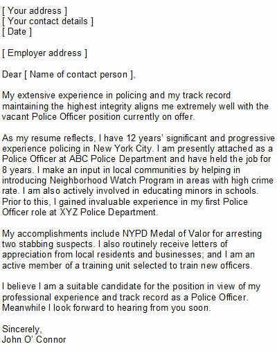 Legal Covering Letters Samples Beautiful Law Enforcement Cover Letter Sample