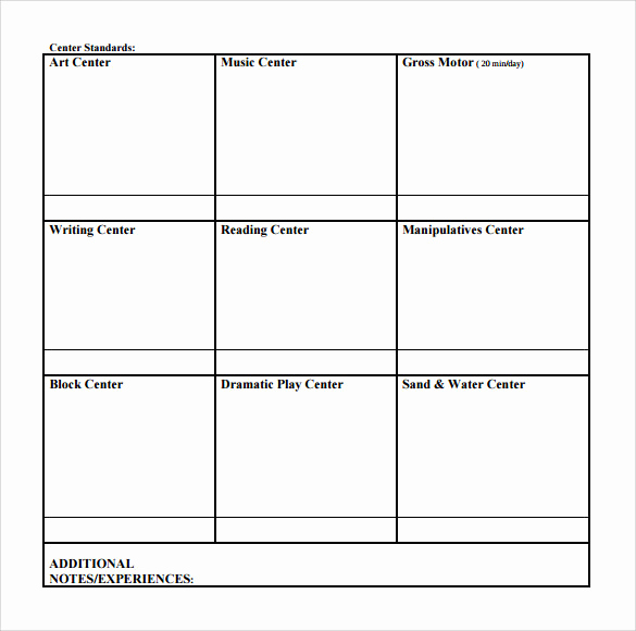Lesson Plans for toddlers Fresh Sample toddler Lesson Plan 9 Example format