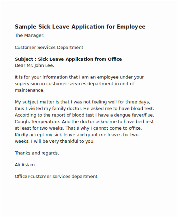Letter Of Application Example Awesome 52 Application Letter Examples &amp; Samples Pdf Doc