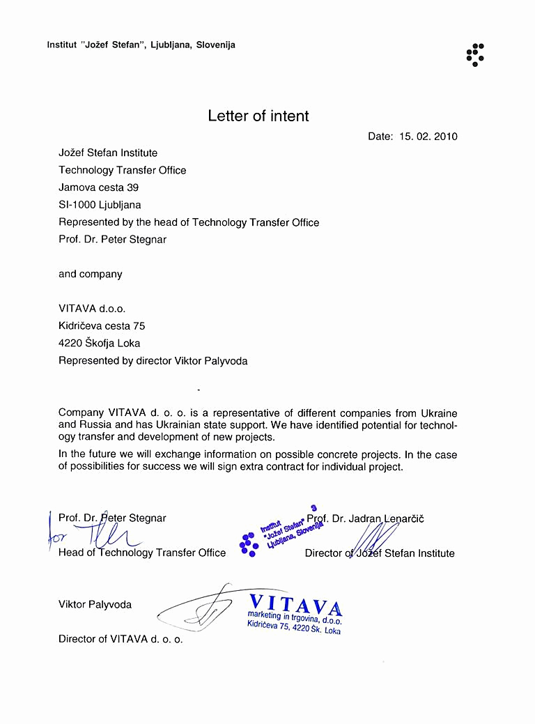 Letter Of Intent for Business Best Of Business Letter Intent Mughals