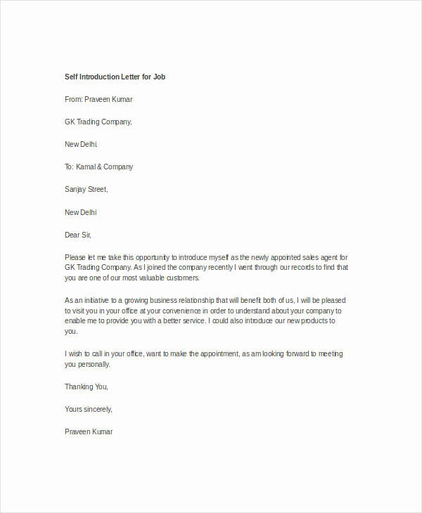 Letter Of Introduction for Employment Elegant Writing and Editing Services Letter Introduction