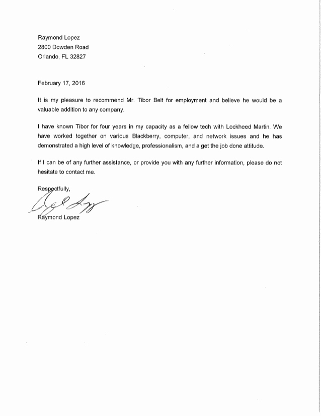 Letter Of Recommendation for Colleague Beautiful Letter Of Re Mendation Coworker