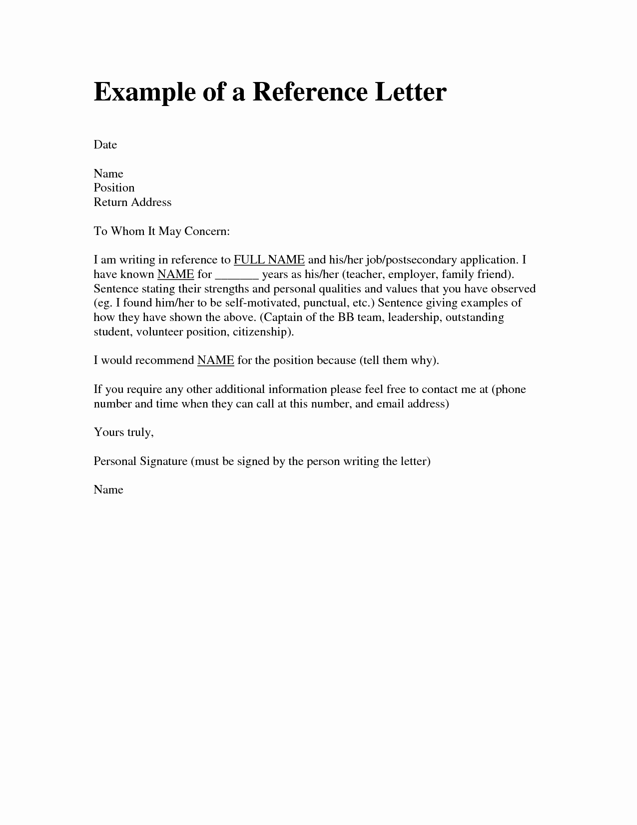 Letter Of Recommendation for Friend Awesome Letter Re Mendation Template for Friend Letter Art
